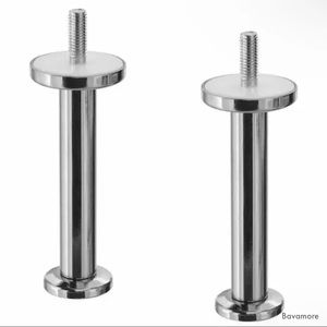 IKEA Furniture LEG Chrome Plated (2 PACK) BRAND NEW